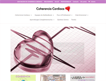 Tablet Screenshot of coherencia-cardiaca.com